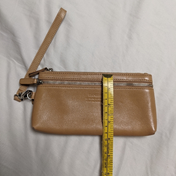 DANIER Genuine Leather Wallet with Strap in Tan - Picture 8 of 8